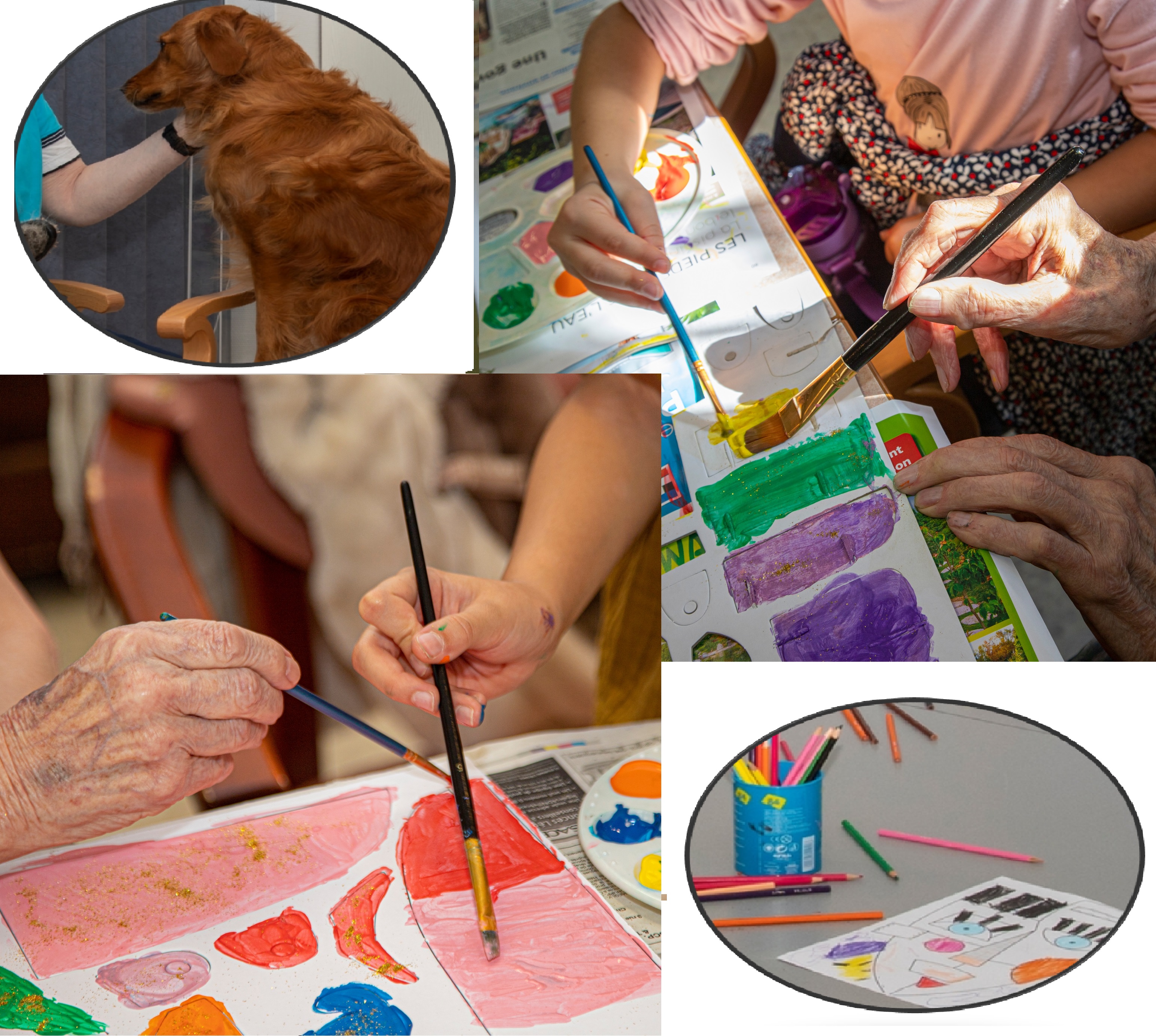 Une « semaine bleue » haute en couleur au Home du Florimont